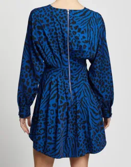 Mossman Wild Thoughts Dress Blue/Print Size 12  for rent on The Volte - image 3