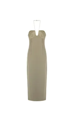 Paris Georgia Nassia Halter Dress Green Size S/ AU 8 for rent on The Volte - image 6