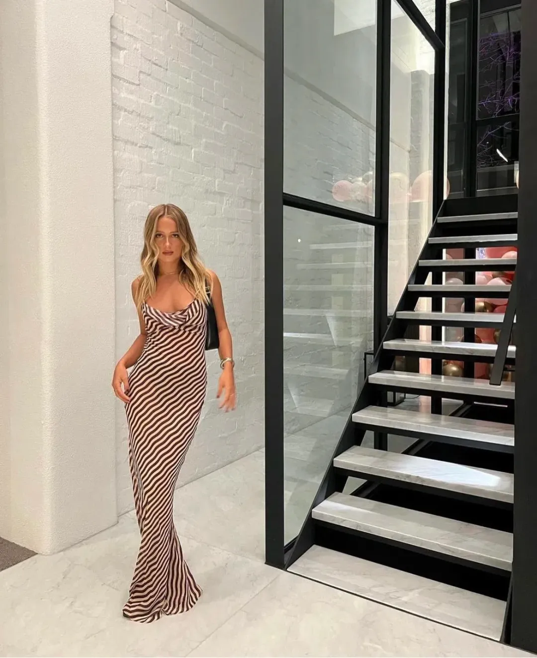 Rat & Boa Assisi Dress Multi Size M / AU 10 for rent on The Volte - main image
