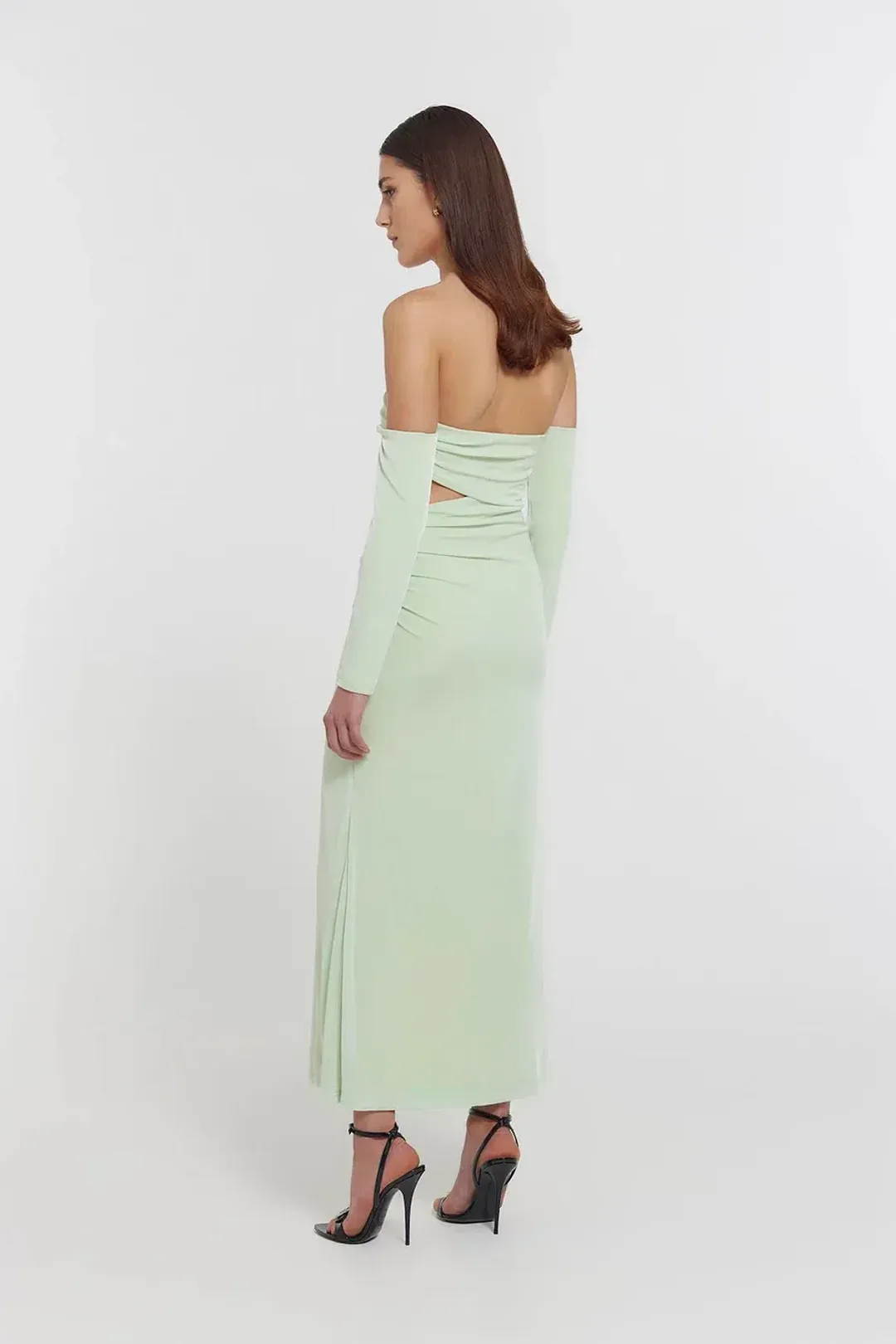 Kianna Gordon Dress in Mint Green Size AUS 6 for rent on The Volte - main image