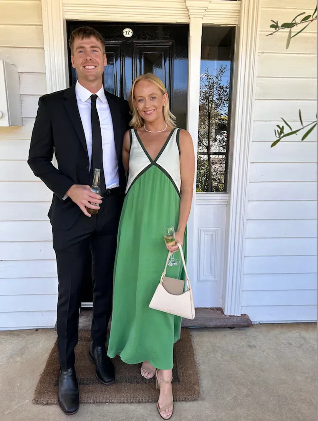Sanica The Namoi Maxi Dress Green Size S / AU 8 for rent on The Volte - main image