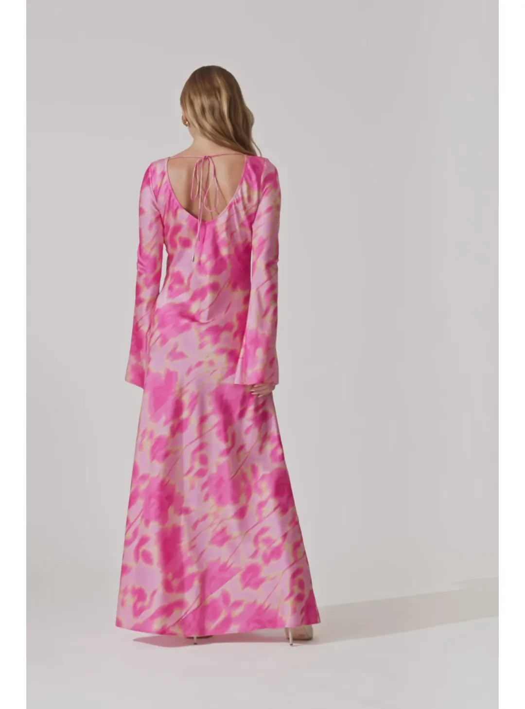 Wolf Gang Calypso Maxi Dress in Candy Haze Size AU 10 for rent on The Volte - main image