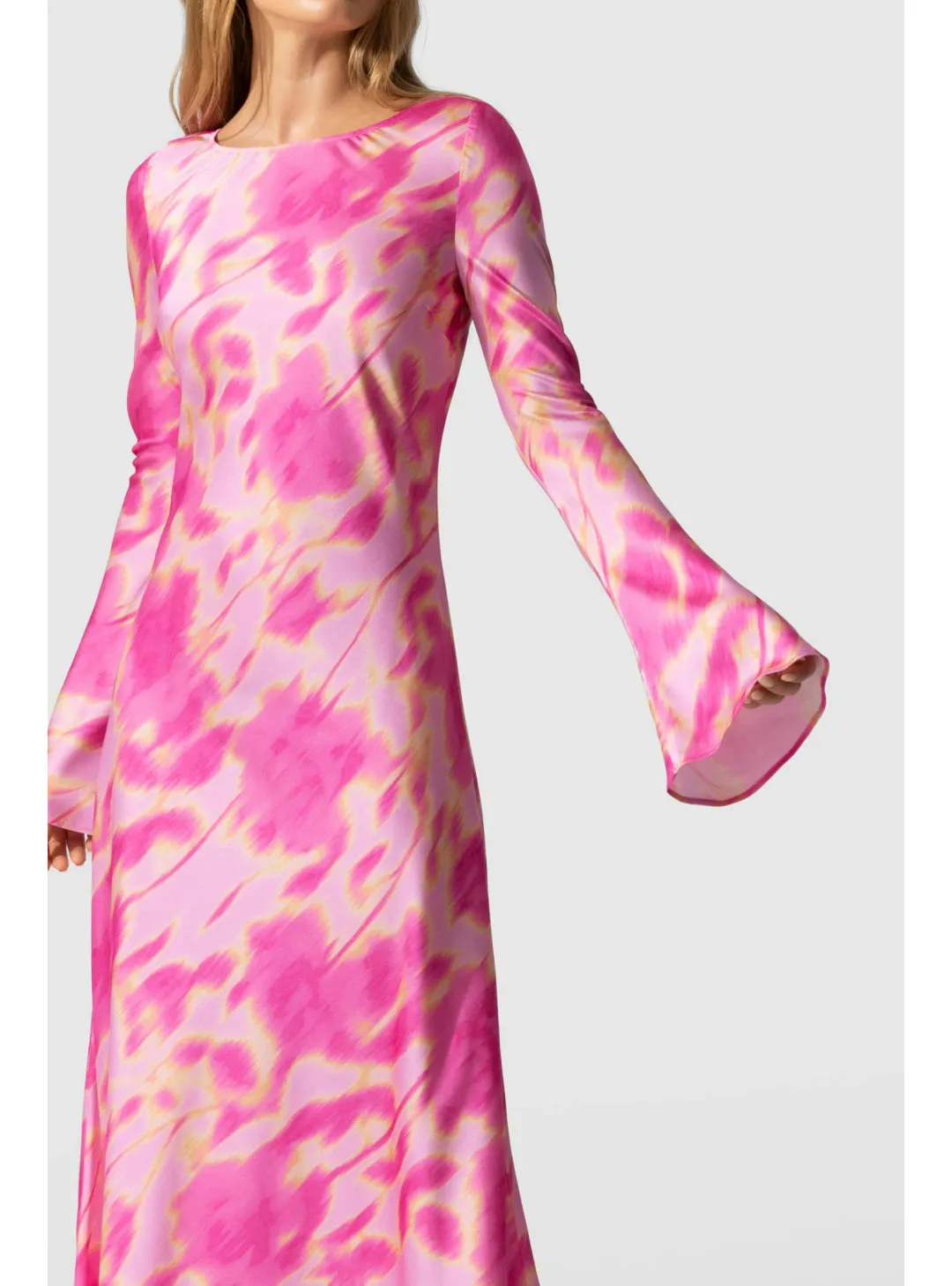 Wolf Gang Calypso Maxi Dress in Candy Haze Size AU 10 for rent on The Volte - main image