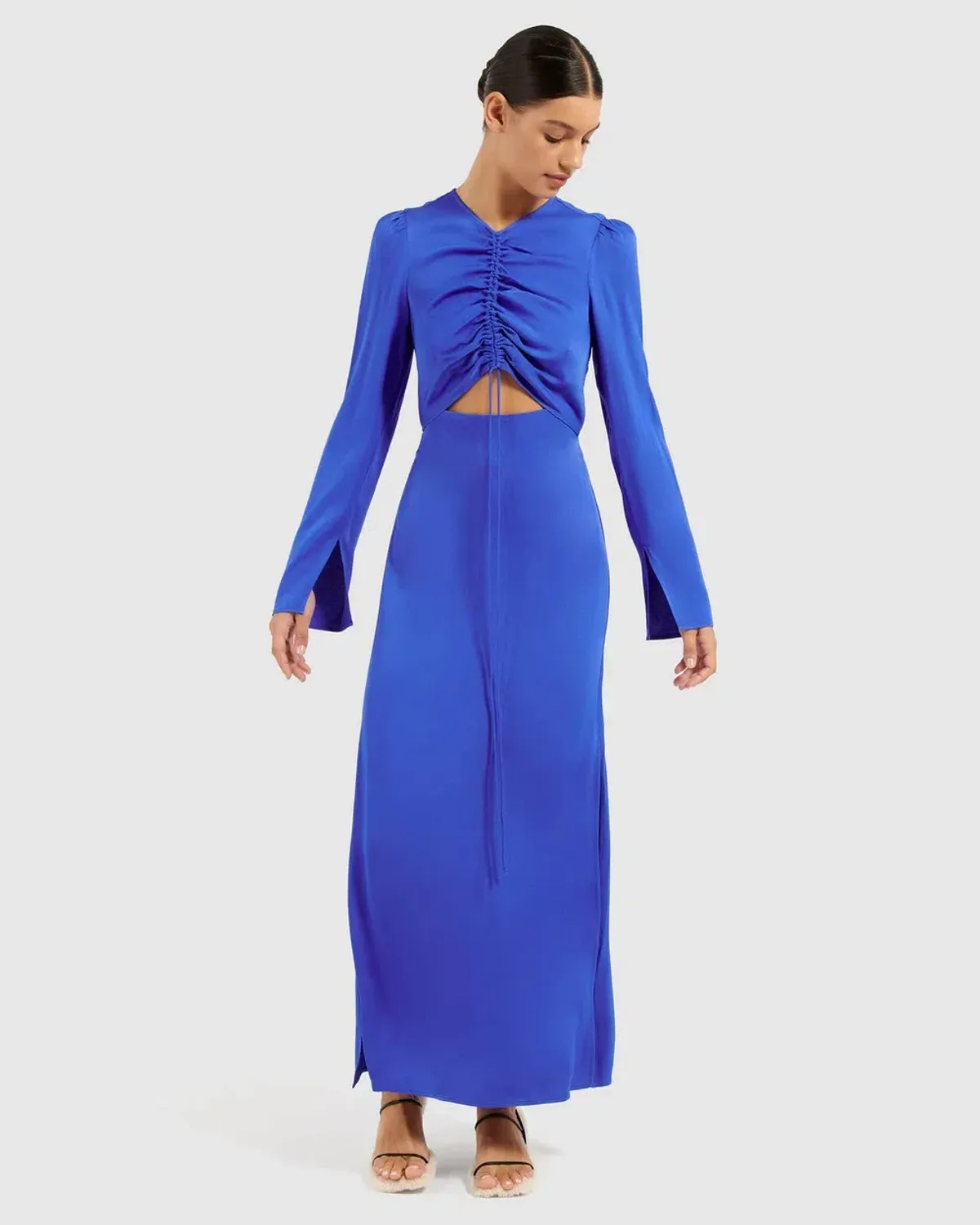 Roame Beso Dress Cobalt Size 8 for rent on The Volte - main image