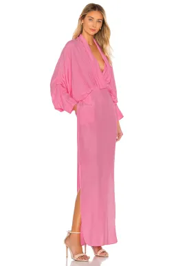 SWF Boutique Plunge Dress Floss Pink Size 6 for rent on The Volte - image 2