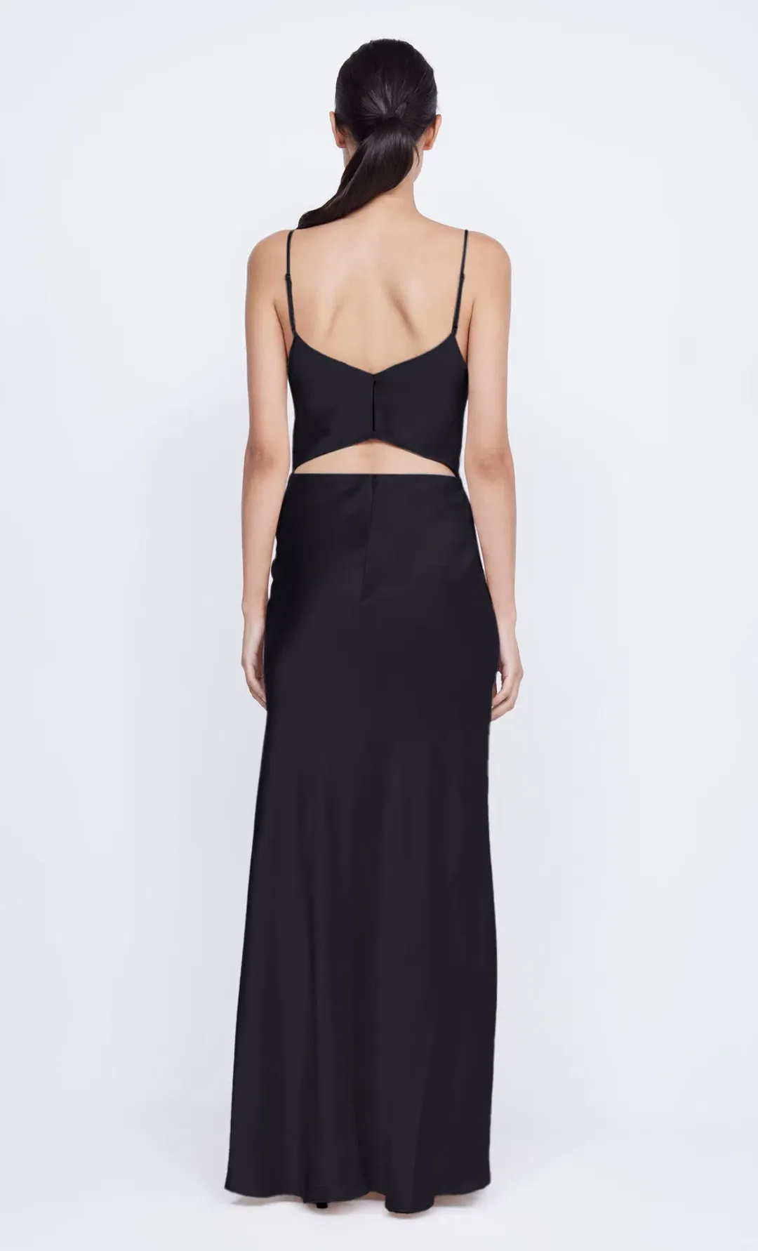 Bec & Bridge Magaux Maxi Dress Black Size 8 for rent on The Volte - main image