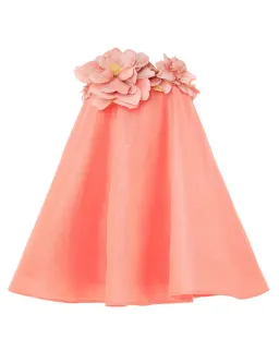 Zimmermann Natura Strapless Mini Dress in Coral Size 0/ AU 8 for rent on The Volte - image 4