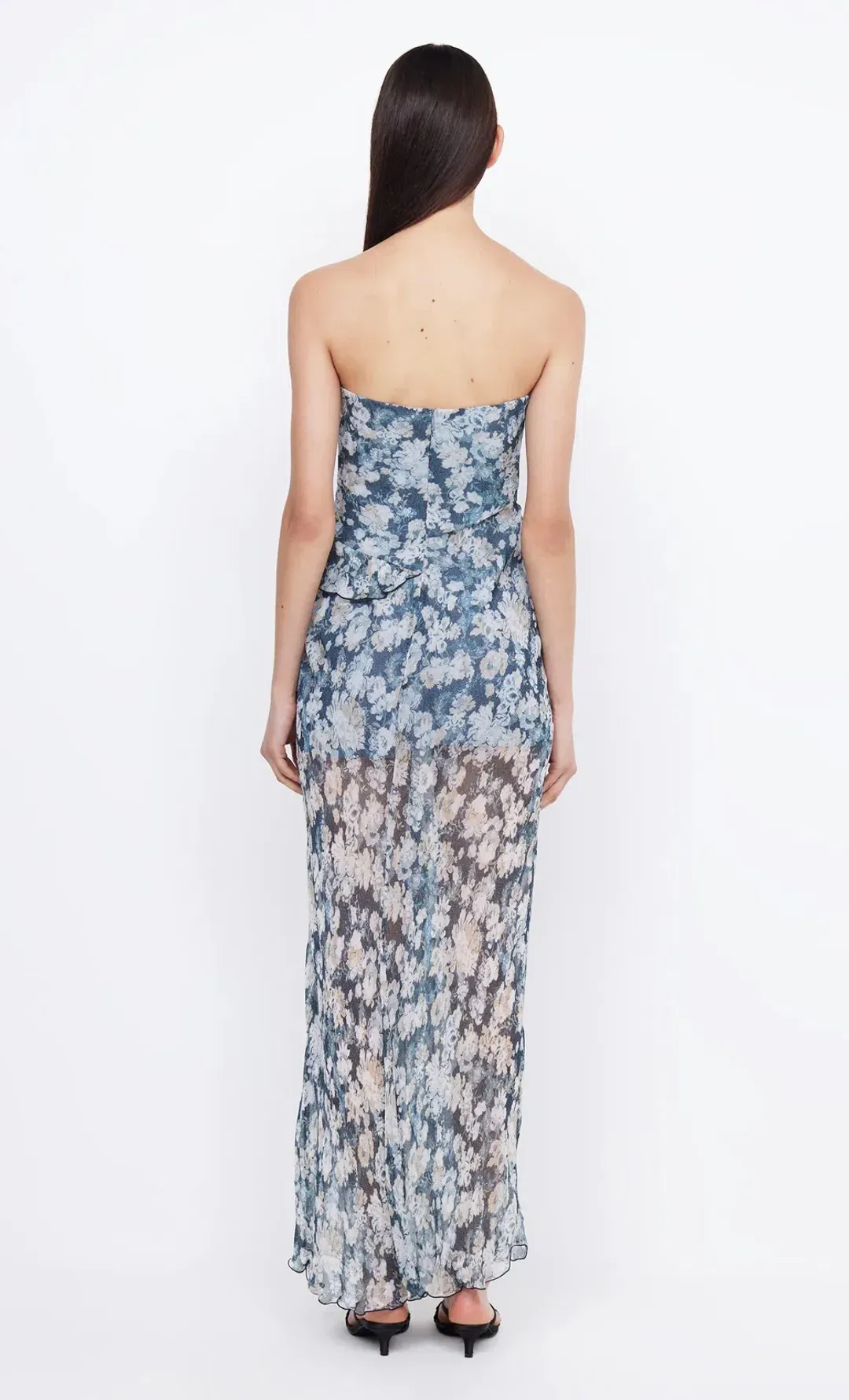 Bec & Bridge Opal Strapless Maxi Dress Size 10 for rent on The Volte - main image