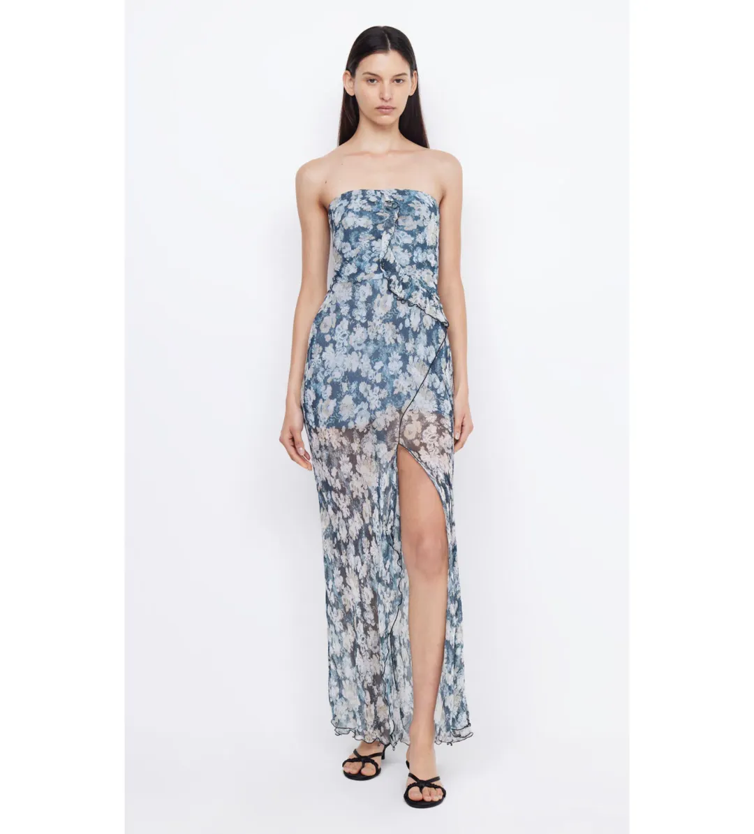 Bec & Bridge Opal Strapless Maxi Dress Size 10 for rent on The Volte - main image