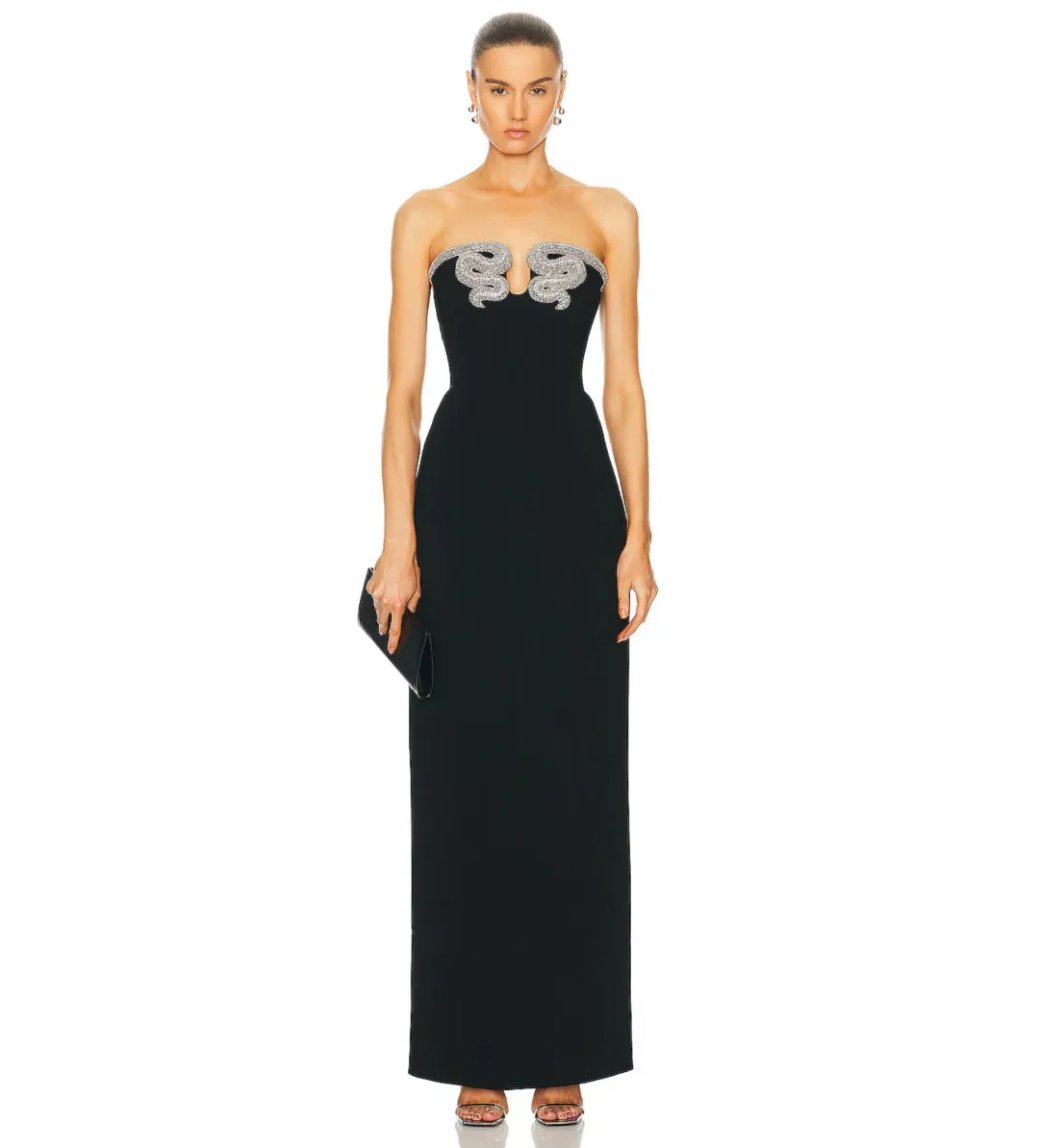 Rachel Gilbert Lukas Gown Black Size 0 / AU 6 for rent on The Volte - main image