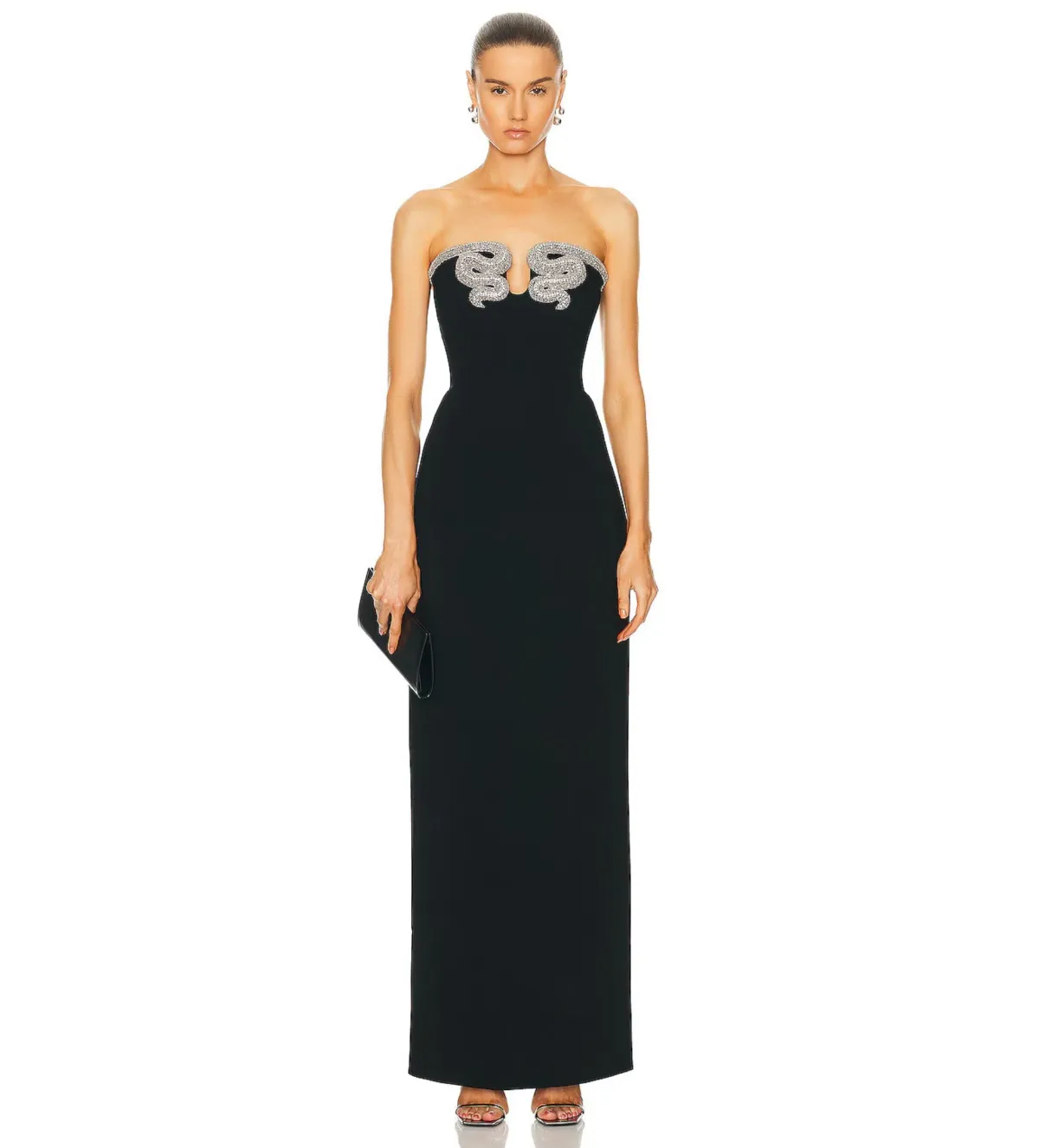 Rachel Gilbert Lukas Gown Black Size 0 / AU 6 for rent on The Volte - main image