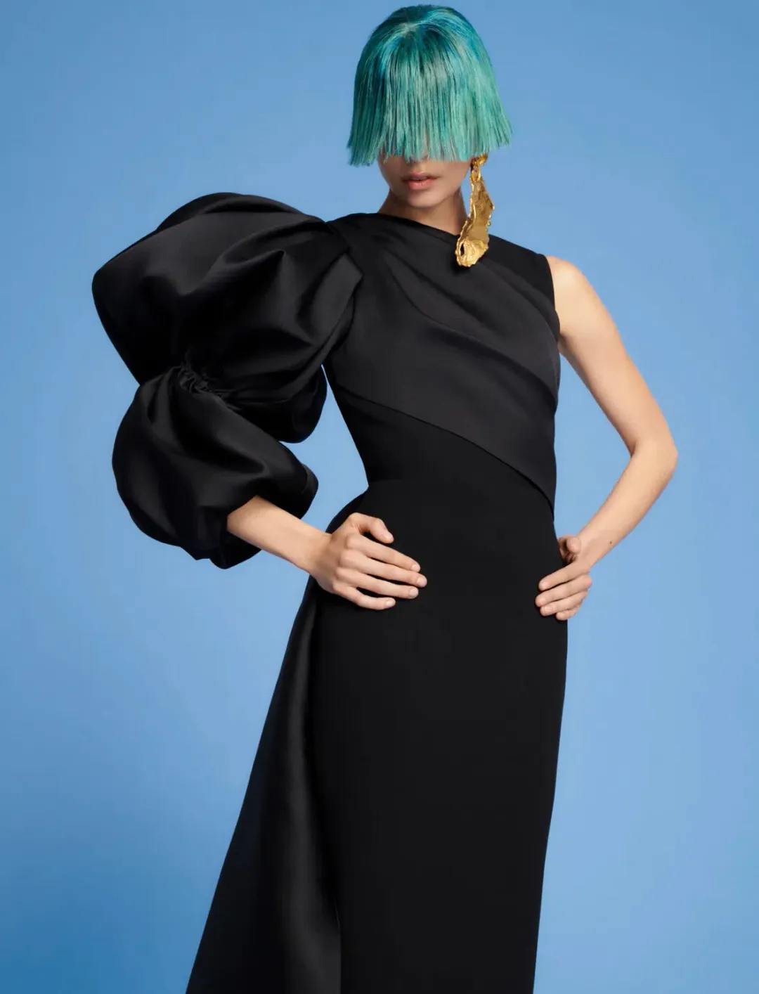 Solace London Moore Maxi Dress in Black Size 8 for rent on The Volte - main image