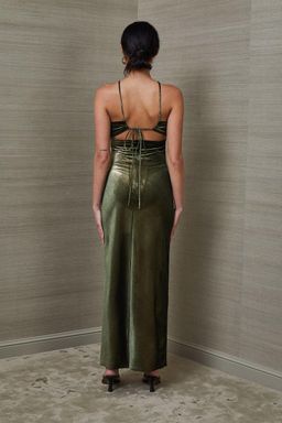 Dancing Queen Metallic Formal Maxi Dress- Bec and Bridge  for rent on The Volte - image 3