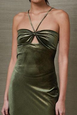 Dancing Queen Metallic Formal Maxi Dress- Bec and Bridge  for rent on The Volte - image 5