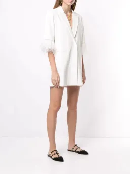 Rachel Gilbert Scout Mini Dress White Size AU 6 for rent on The Volte - image 1