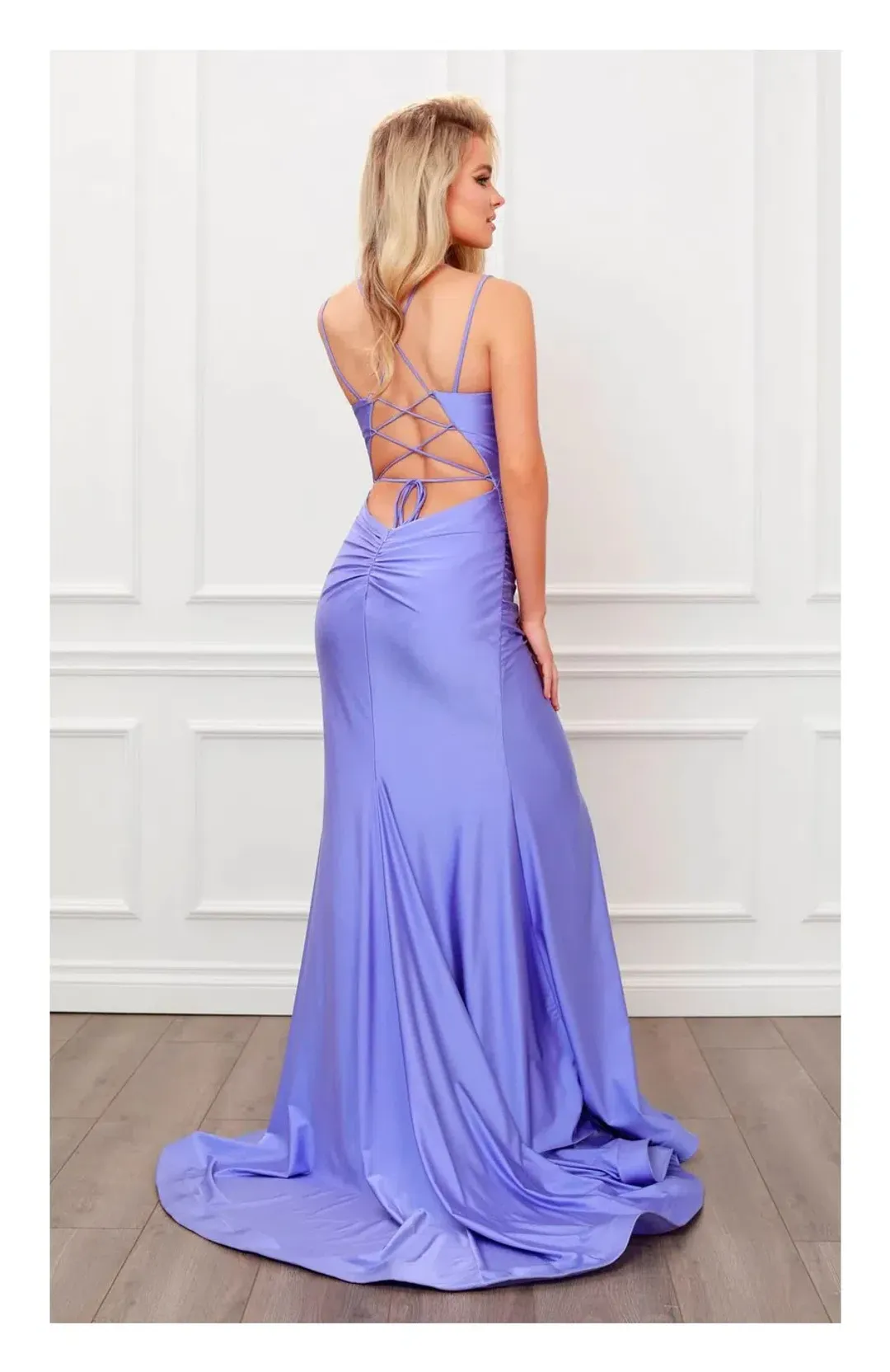 Nox Anabel T481 Dress Purple Size 8 for rent on The Volte - main image