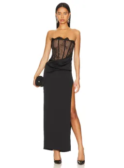NBD Nalani Maxi Dress Black Size XS / AU 6 for rent on The Volte - image 1