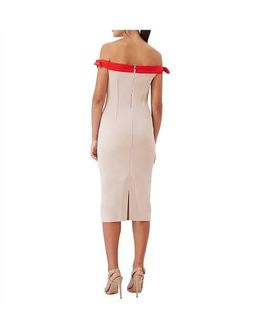 By Johnny Bare Shoulder Tie Dress for rent on The Volte - image 3