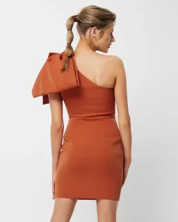 Mossman On The Low Mini Dress Orange Size 6 for rent on The Volte - image 3