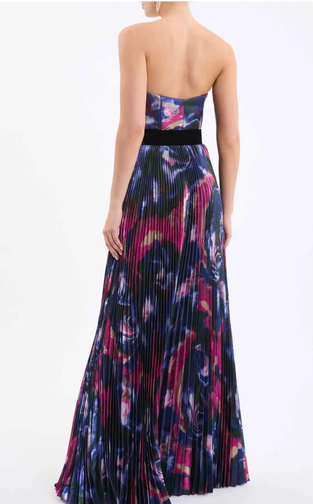 Rebecca Vallance Marlee Gown Print Size 12 for rent on The Volte - main image