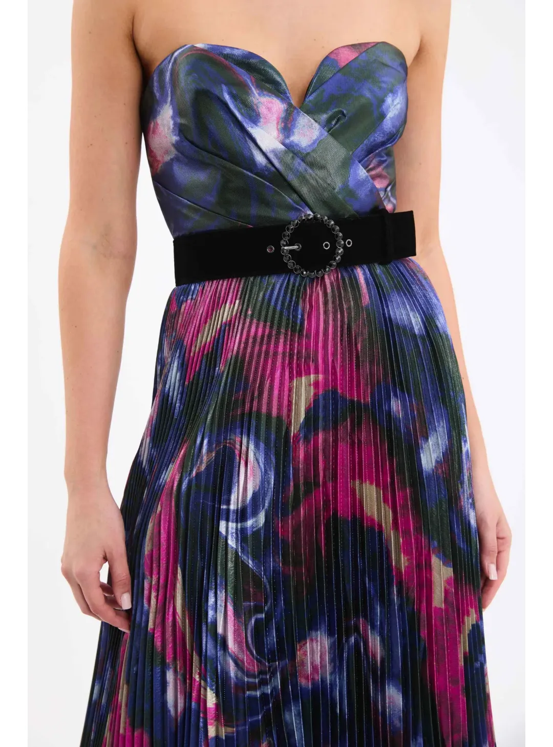 Rebecca Vallance Marlee Gown in Multi Size AU 8 for rent on The Volte - main image