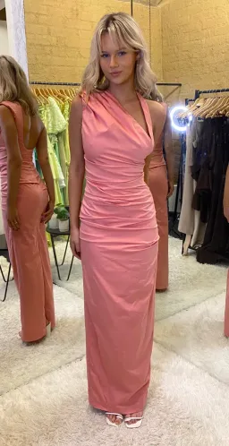 Sir the Label Giacomo Gathered Gown Pink Size 6 for rent on The Volte - image 4