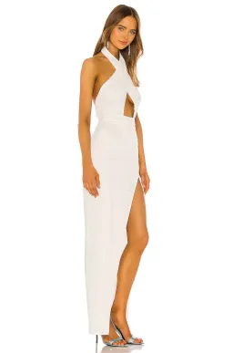  Michael Costello X Revolve Soraya Gown in White Size M / AU 10 for rent on The Volte - image 2