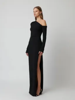 Effie Kats Cayley Gown in Black Size M / AU 10 for rent on The Volte - image 4