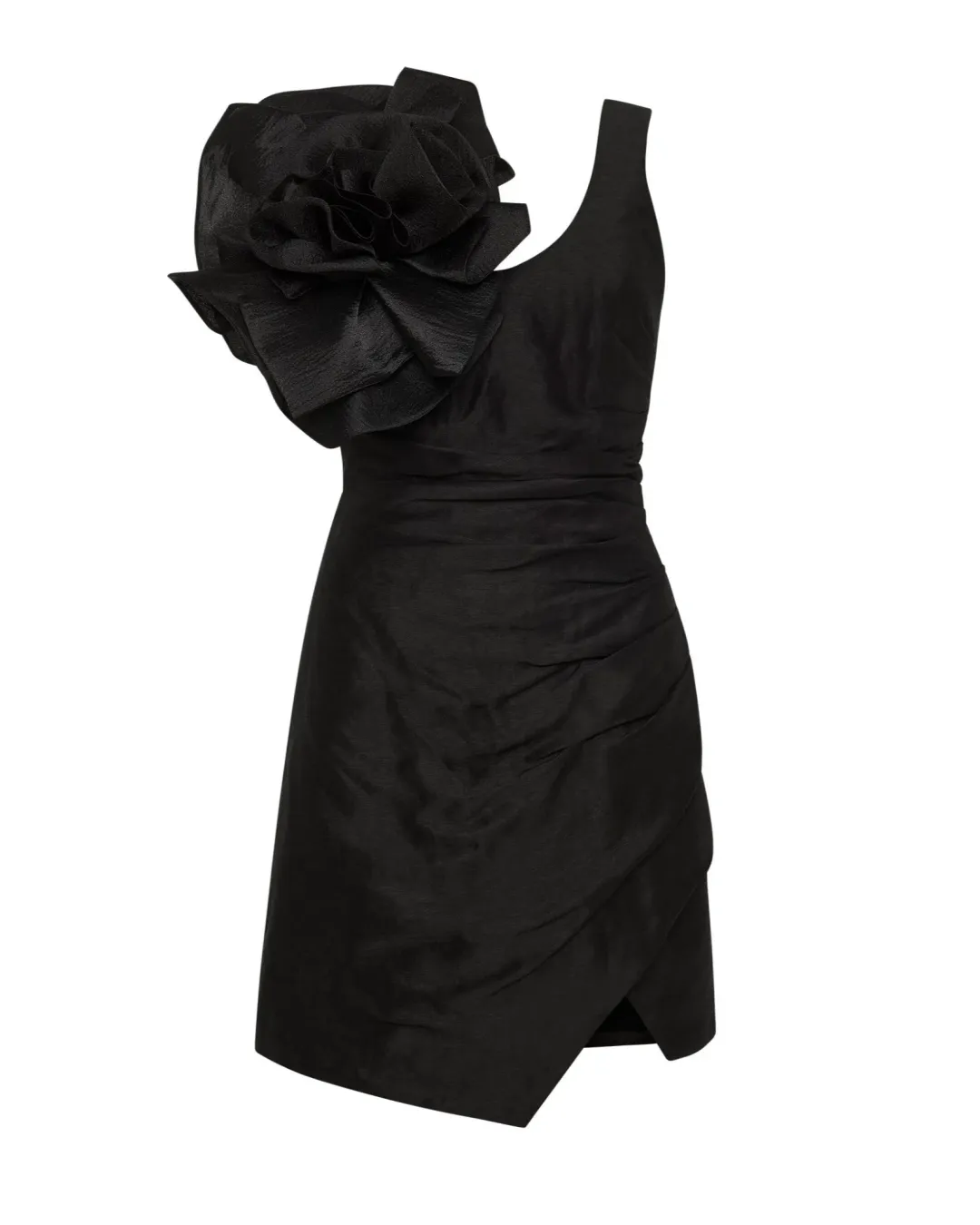 Aje Energy Mini Dress Black Size AU 8  for rent on The Volte - main image