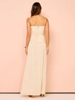 Manning Cartell Double Time Pleat Dress Nougat Size AU 10 for rent on The Volte - image 4