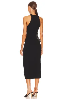 Cult Gaia Katina Midi Dress Black Size 8 for rent on The Volte - image 2