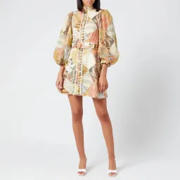 Zimmermann Brightside A-Line Mini Dress Batik Patch Size 0 / AU 8 for rent on The Volte - image 4