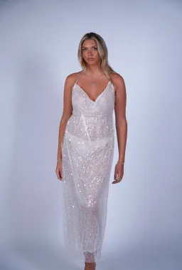 Sisters The Label White Kinsey Gown White One Size for rent on The Volte - image 1
