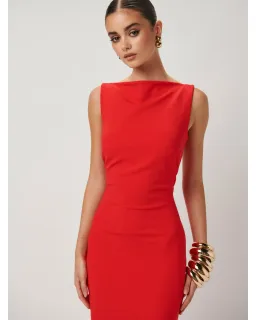 Effie Kats Verona Gown Red Size AU 8 for rent on The Volte - image 2