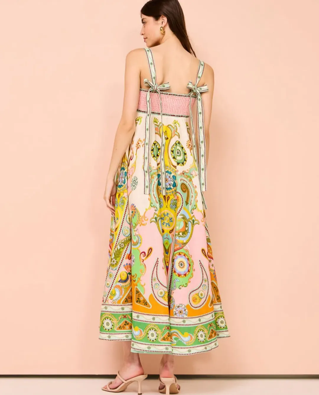 Alemais Pinball Sundress Multi Size 10  for rent on The Volte - main image