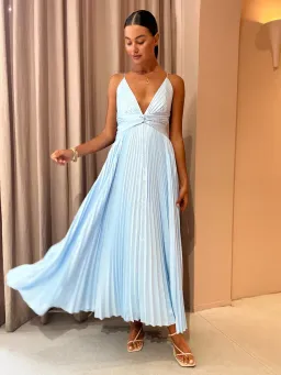 Issy Orla Dress in Blue Size 6  for rent on The Volte - image 1