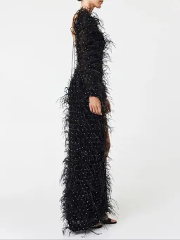 Rachel Gilbert Storm Gown in Maxi Dress in  Size 3/AU 12 for rent on The Volte - image 2