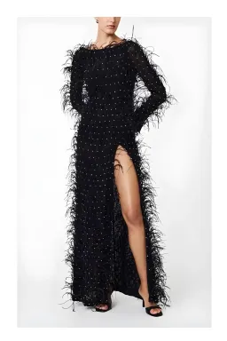 Rachel Gilbert Storm Gown in Maxi Dress in  Size 3/AU 12 for rent on The Volte - image 1