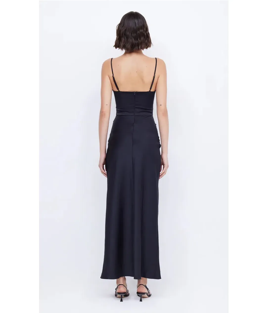 Bec & Bridge Mari Lou Knot Dress Black Size 12  for rent on The Volte - main image