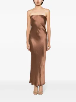 Bec & Bridge Moondance Dress in Brown Size 6 for rent on The Volte - image 1