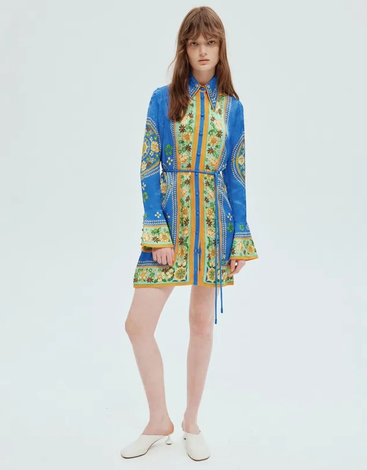 Alemais Linda Mini Dress Mini Multi Size 16 for rent on The Volte - main image