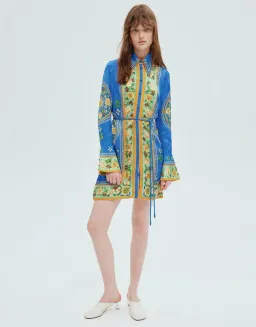 Alemais Linda Mini Dress Mini Multi Size 16 for rent on The Volte - image 1