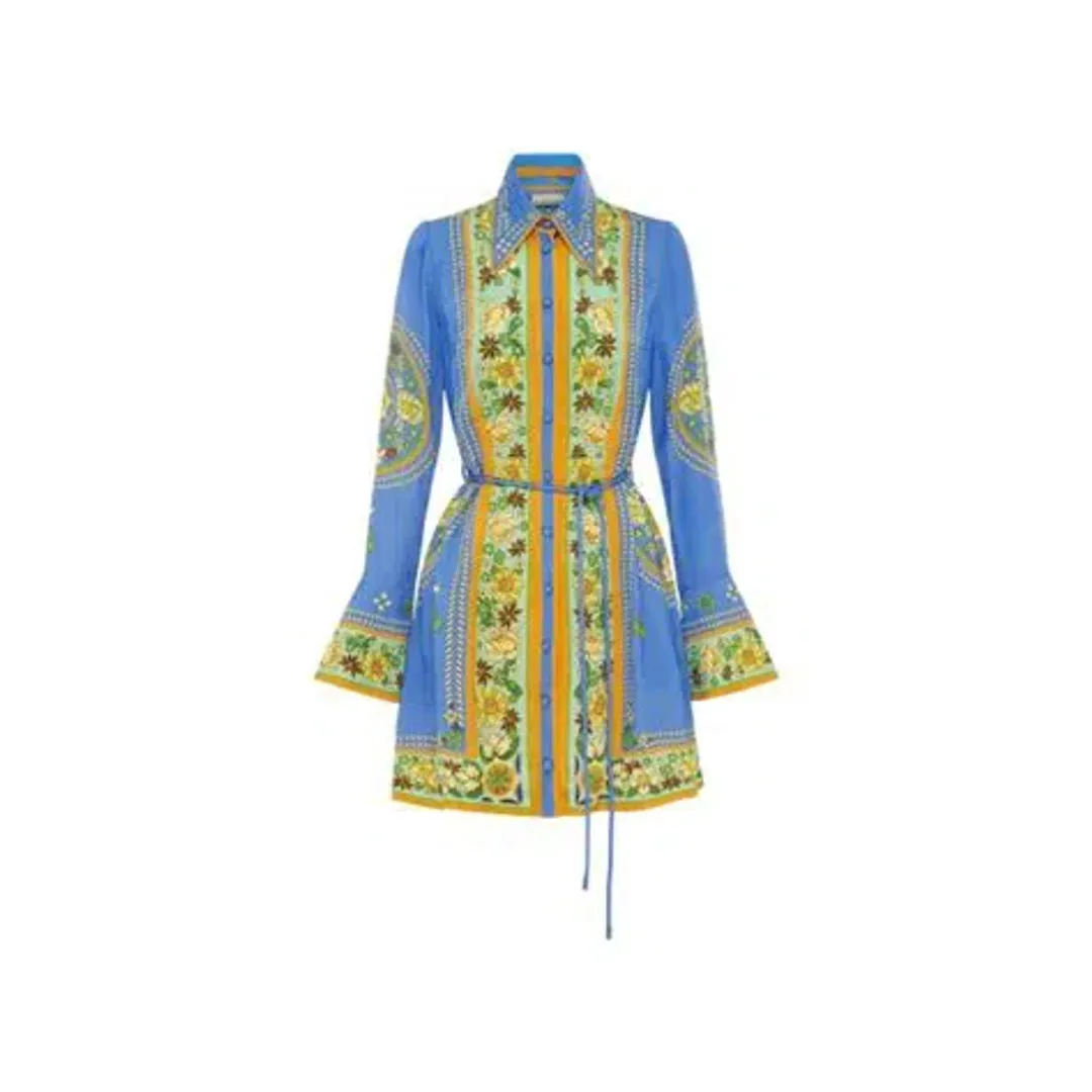 Alemais Linda Mini Dress Mini Multi Size 16 for rent on The Volte - main image