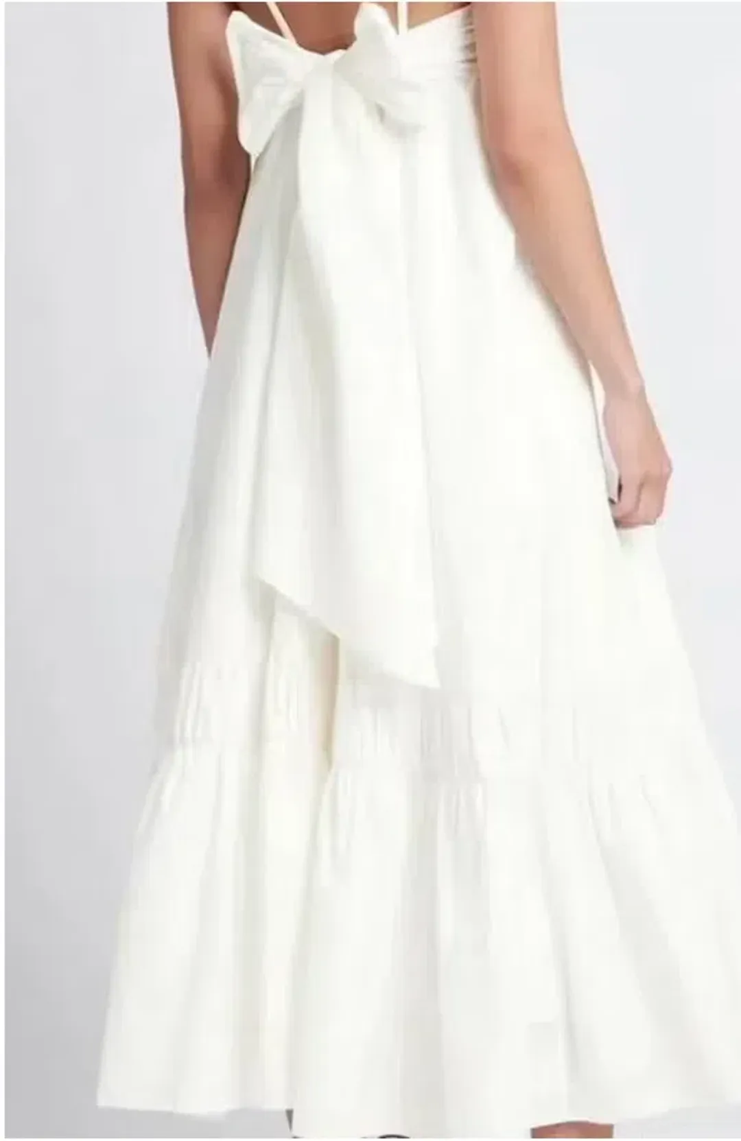 Sheike Love Letters Maxi Dress White Size 16 for rent on The Volte - main image