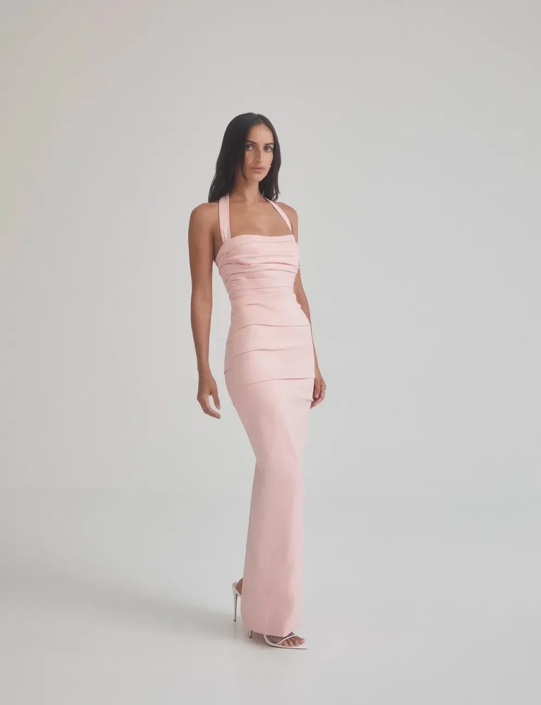 Sheike Carrie Gown Pink Size 6 for rent on The Volte - main image