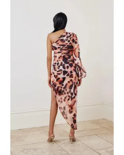 Lexi Oscar Dress Print Size AU 6 for rent on The Volte - image 2