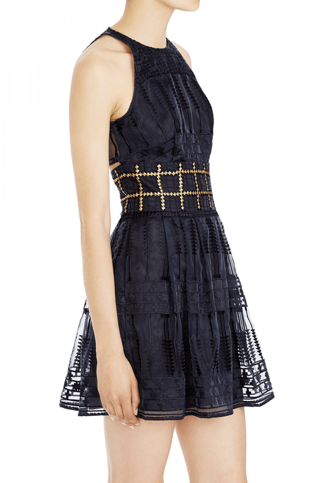 Sass & Bide The Balancing Act Dress Navy for rent on The Volte - main image