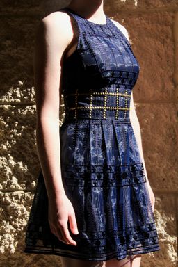 Sass & Bide The Balancing Act Dress Navy for rent on The Volte - image 3