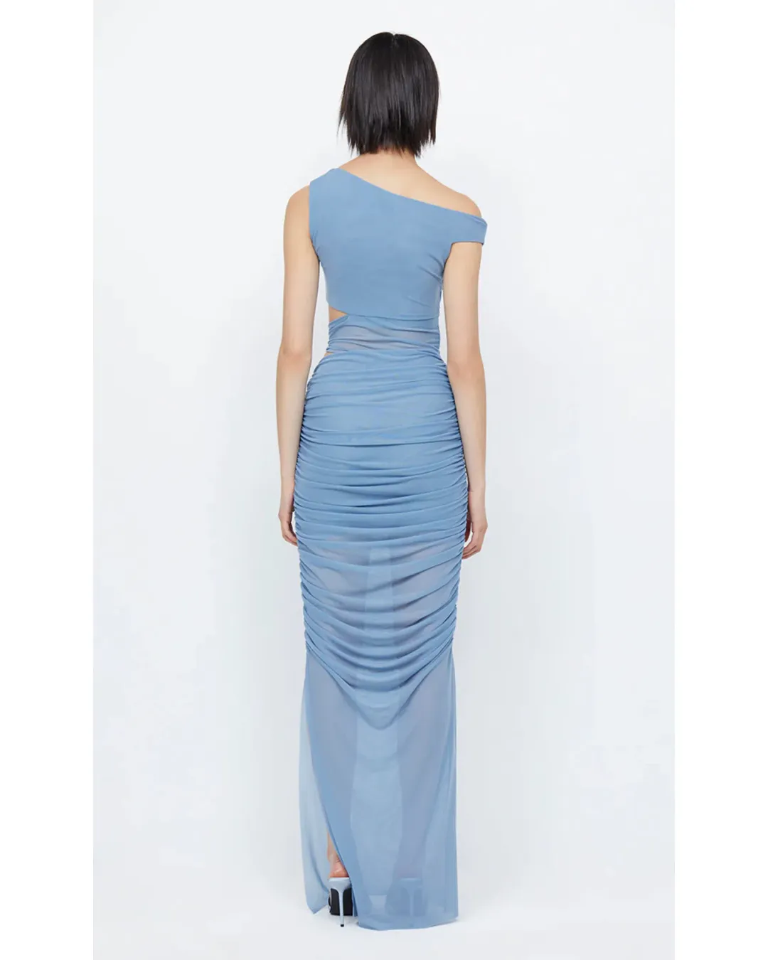Bec and Bridge Whorl Asym Dress Meridian Blue Size AU 10 for rent on The Volte - main image