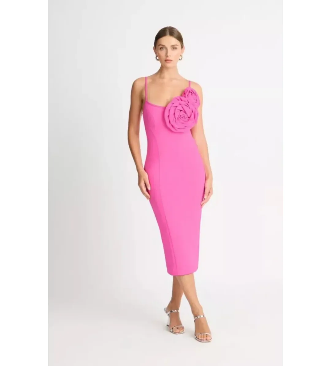 Sheike Sophia Pencil Dress  Pink Size 8 for rent on The Volte - main image